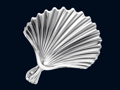 Sea Shell Pendant 3D Print Model