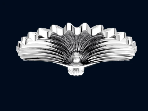 Sea Shell Pendant 3D Print Model