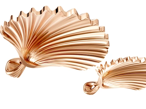 Sea Shell Pendant 3D Print Model