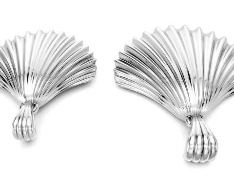 Sea Shell Pendant 3D Print Model