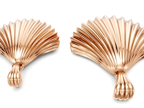 Sea Shell Pendant 3D Print Model