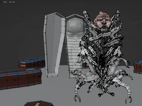 Imp&eacute;rio dos Caix&otilde;es Modelo 3D