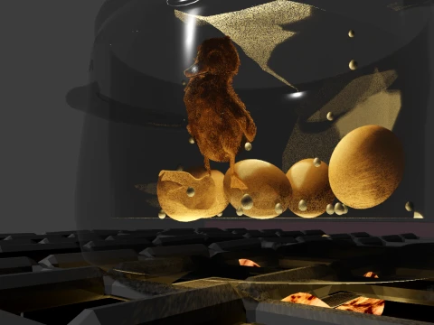 Births 3D Model