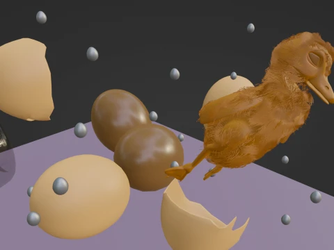 Births 3D Model