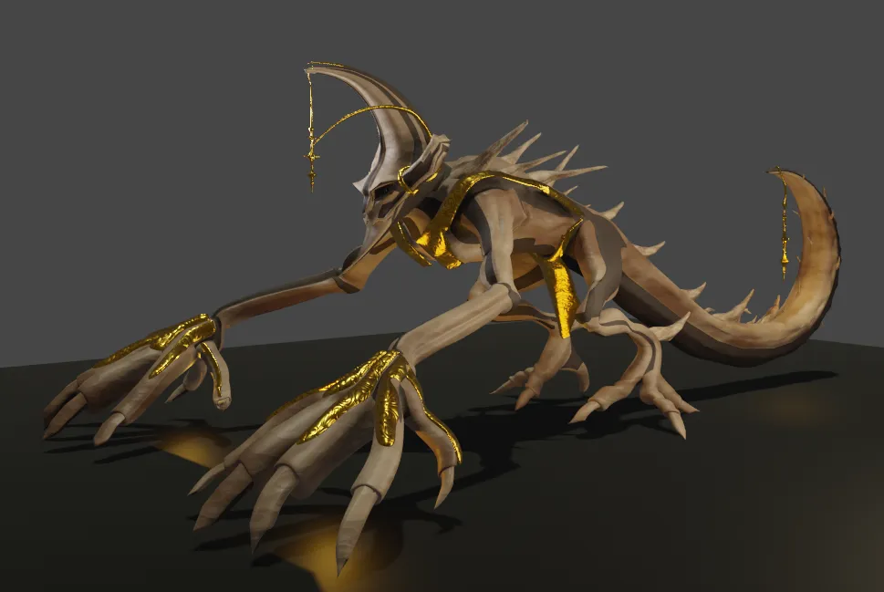 Zorekrad 3D Model .c4d .max .obj .3ds .fbx .stl .blend 