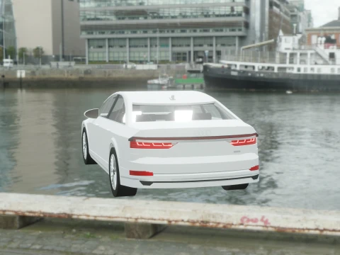 Audi A8 D5 Modelo 3D