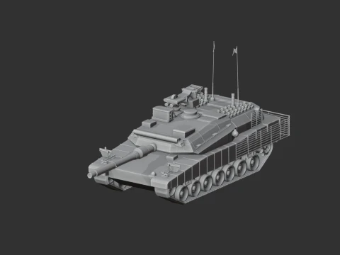 Altay tank 3D Model