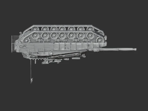 Altay tank 3D Model