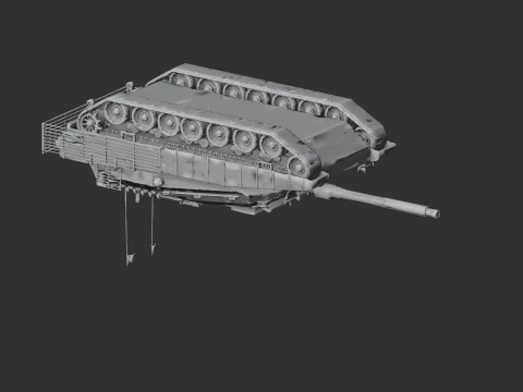 Altay tank 3D Model