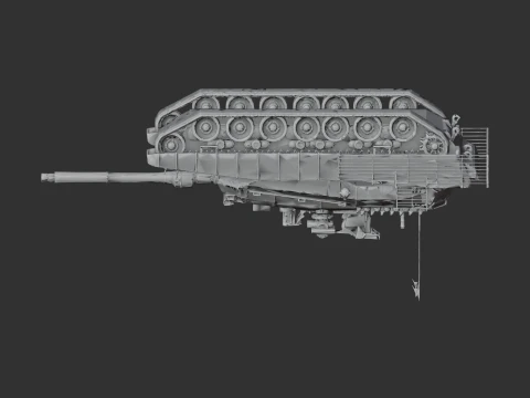 Altay tank 3D Model
