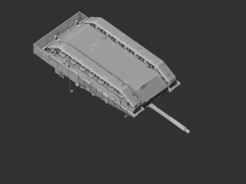 Altay tank 3D Model
