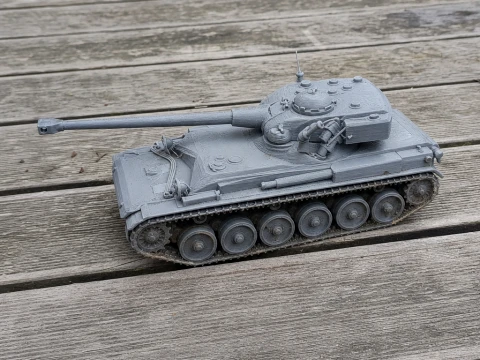 AMX-13 tank 3D Model