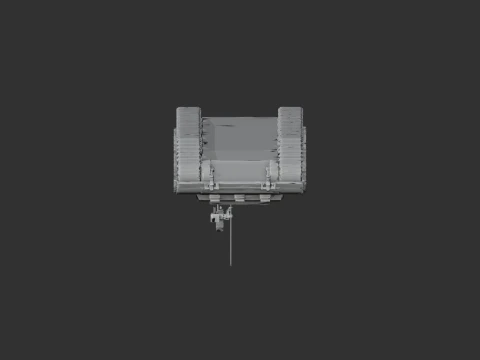 Archer British TD tank 3D Model