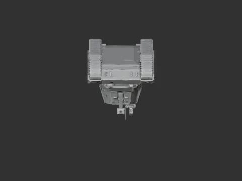 Archer British TD tank 3D Model
