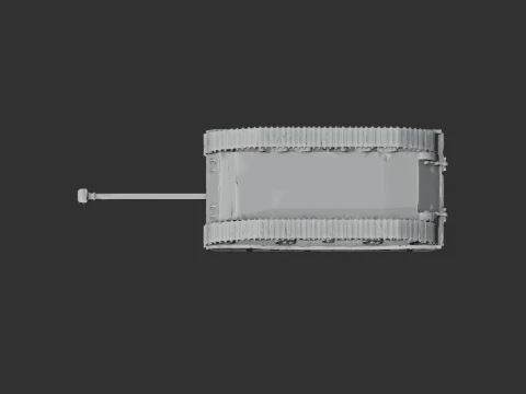 Archer British TD tank 3D Model