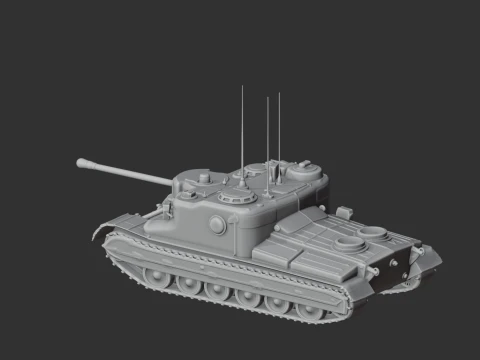 AT-15 tank 3D Model