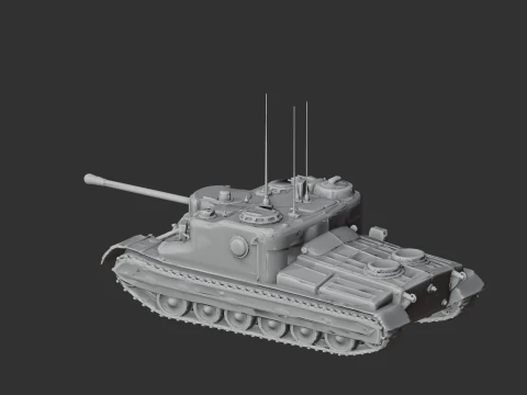 AT-15 tank 3D Model
