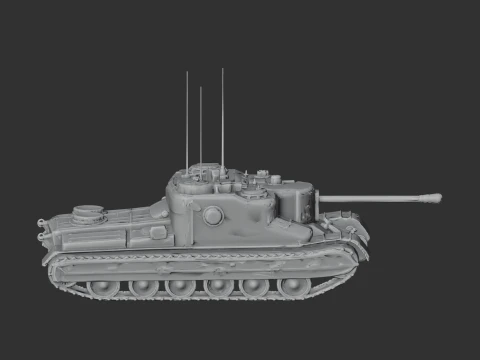 AT-15 tank 3D Model