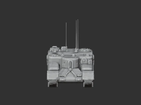 AT-15 tank 3D Model