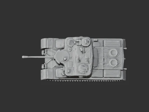 AT-15 tank 3D Model
