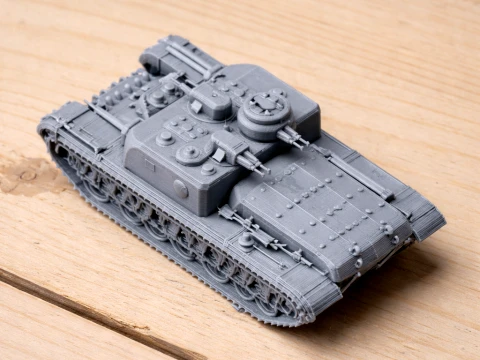 Tanque AT-7 Modelo 3D