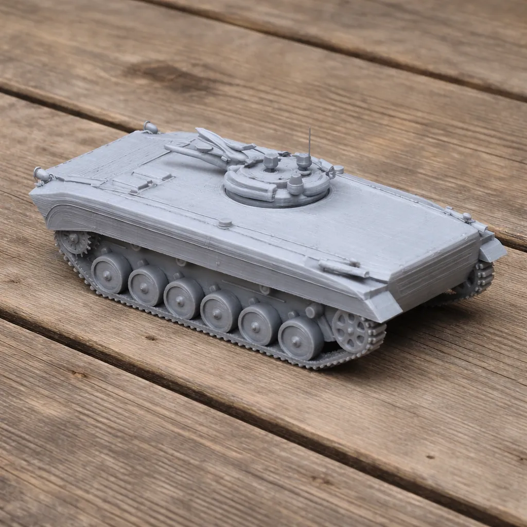 BMP-1 tank 3D Model .c4d .max .obj .3ds .fbx .stl .blend 