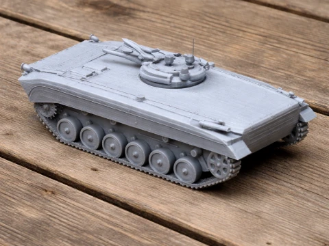 BMP-1 tank 3D Model