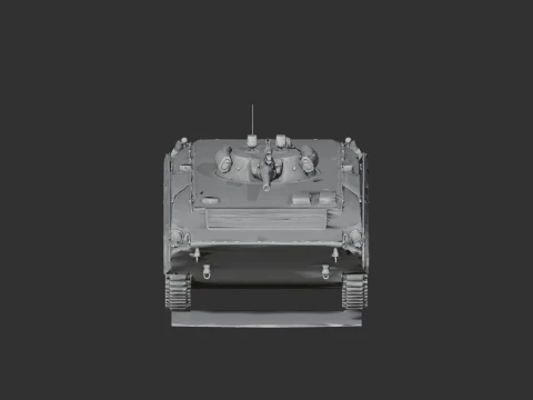 BMP-1 tank 3D Model