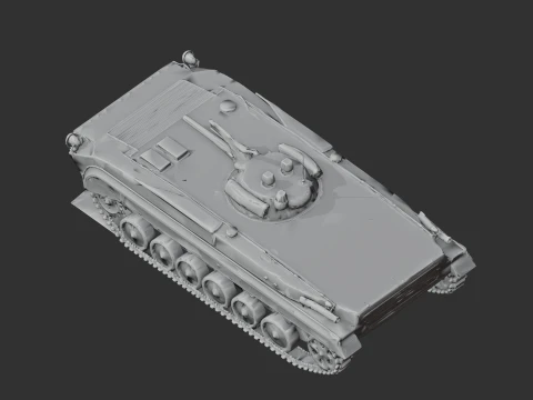 BMP-1 tank 3D Model