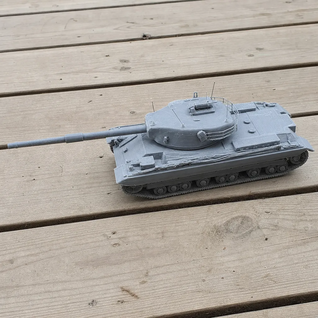 Tanque conquistador Modelo 3D .c4d .max .obj .3ds .fbx .stl .blend 