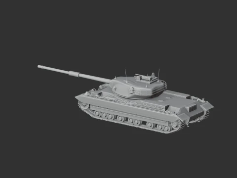 Tanque conquistador Modelo 3D