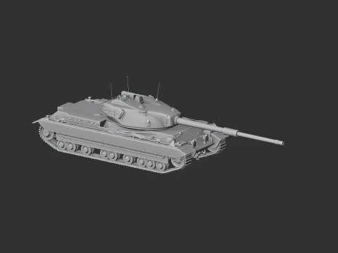 Tanque conquistador Modelo 3D
