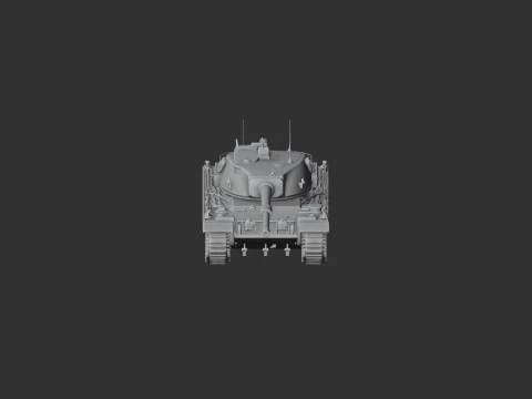 Tanque conquistador Modelo 3D
