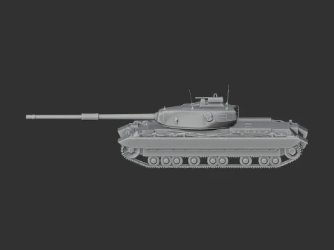 Tanque conquistador Modelo 3D