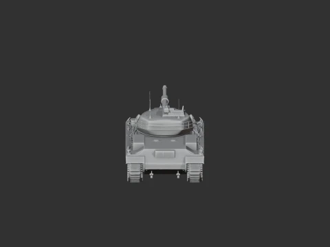 Tanque conquistador Modelo 3D