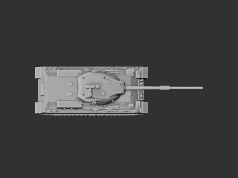 Tanque conquistador Modelo 3D