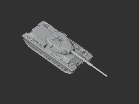 Tanque conquistador Modelo 3D