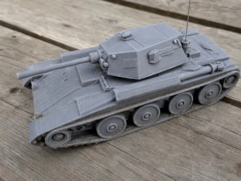 Tanque Covenanter Modelo 3D