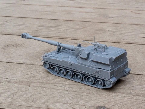 AHS Krab 155mm tank 3D Model