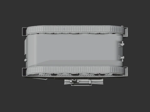 Calliope Sherman tank 3D Model