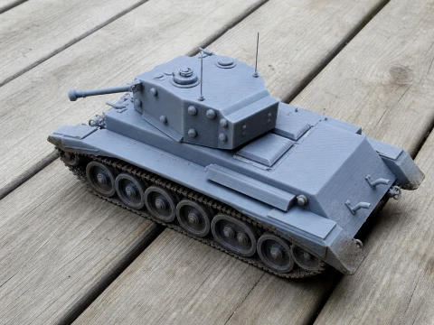 Cromwell tank 3D Model