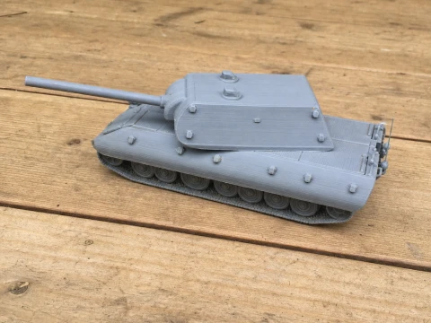 tanque e-100 Modelo 3D