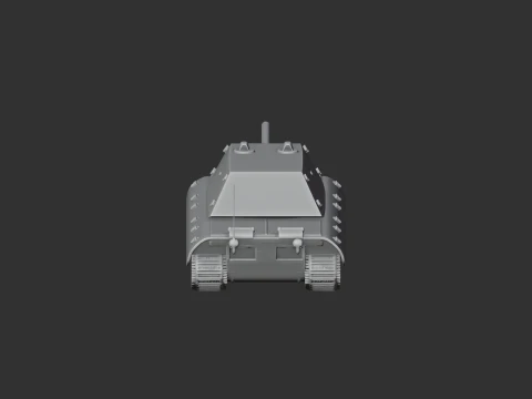 tanque e-100 Modelo 3D