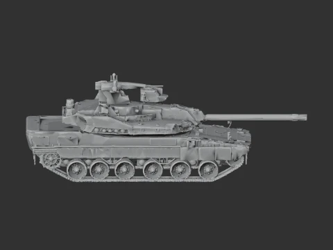 R&eacute;servoir E-MBT Modèle 3D
