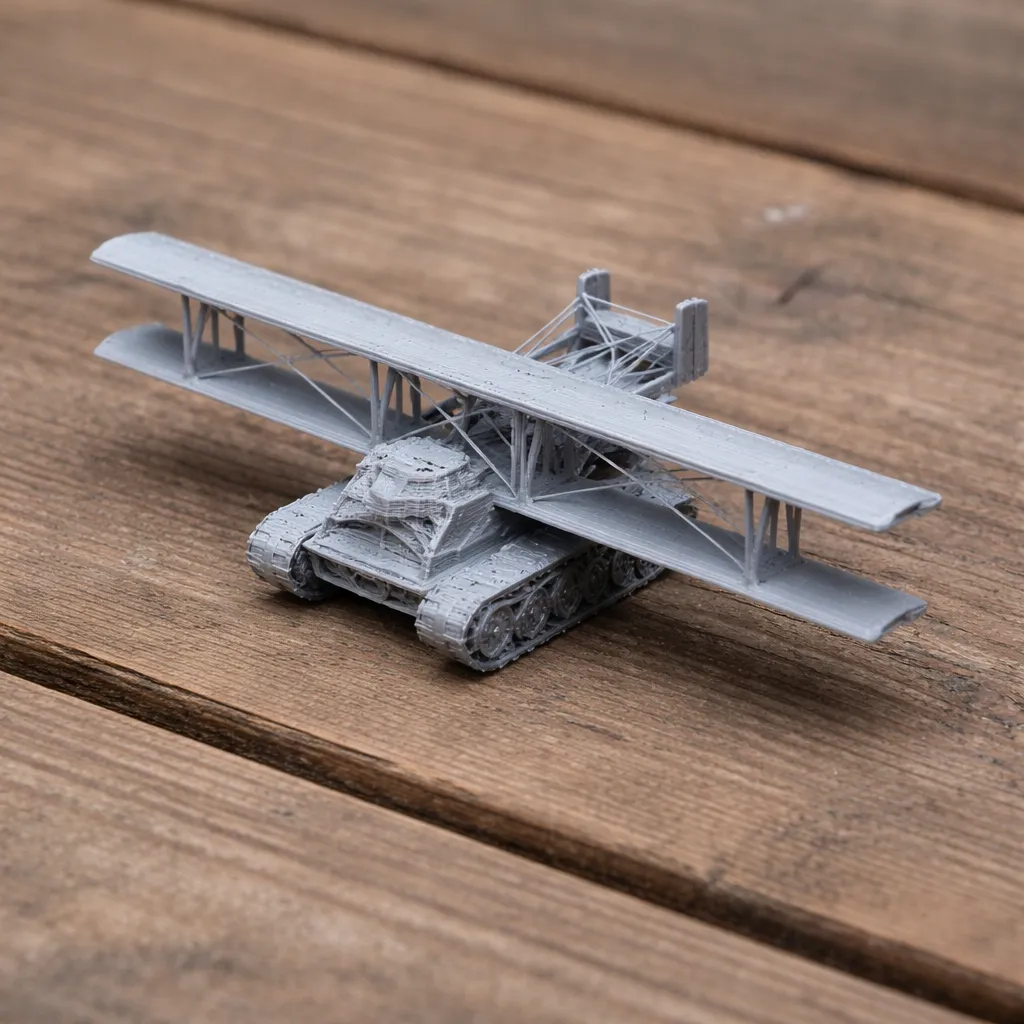Flying Tank A-40 concept tank 3D Model .c4d .max .obj .3ds .fbx .stl .blend 