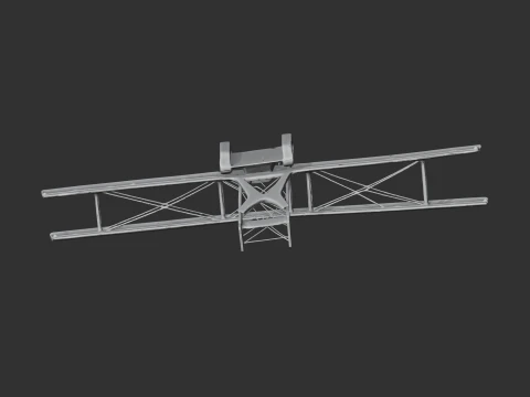 Flying Tank A-40 concept tank 3D Model