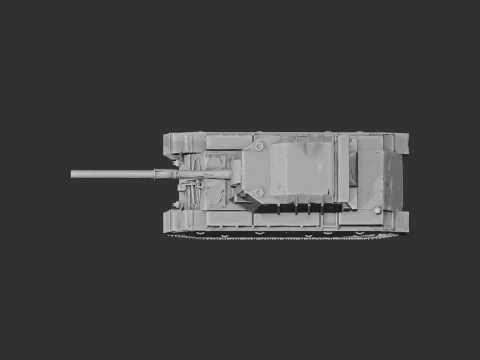 FV4005 tank 3D Model