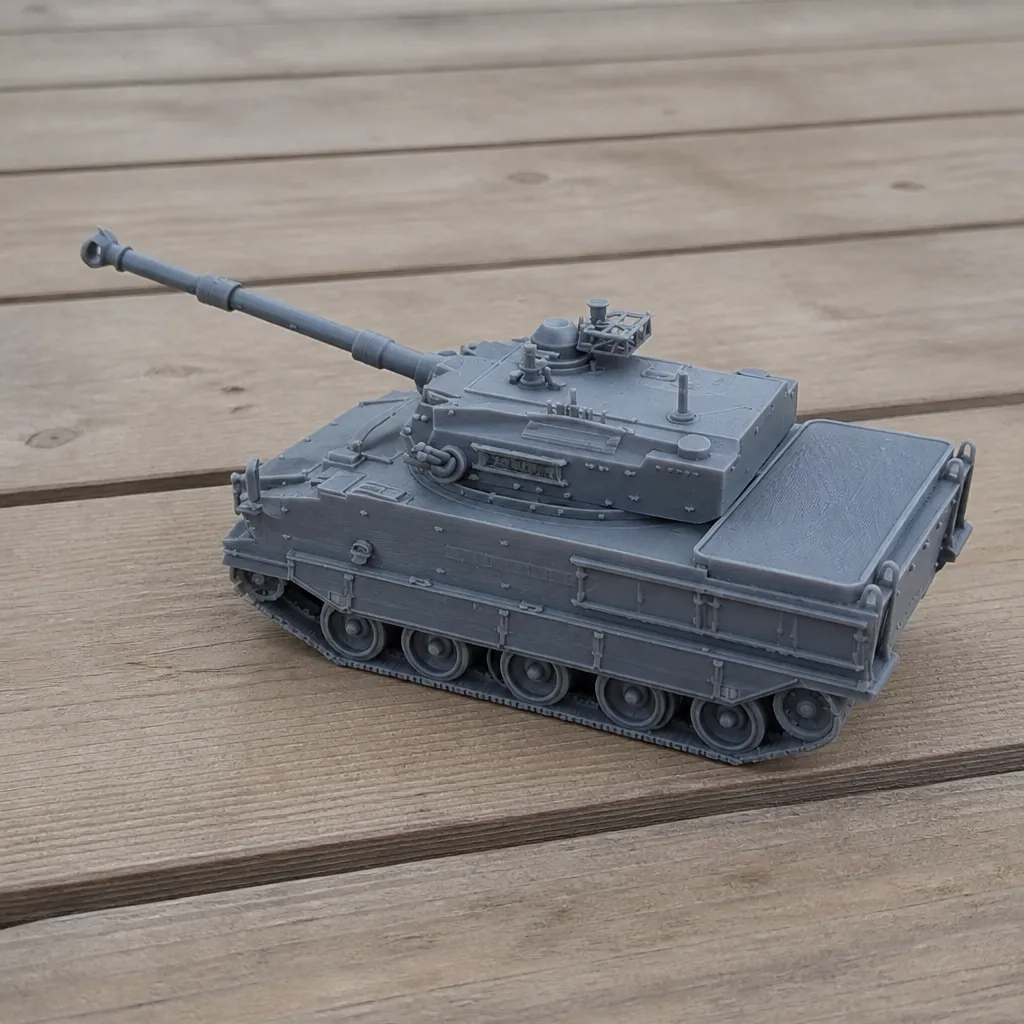 Harimau Malaysian tank 3D Model .c4d .max .obj .3ds .fbx .stl .blend 