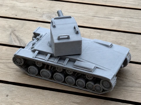 KV-2 tankı 3D Model