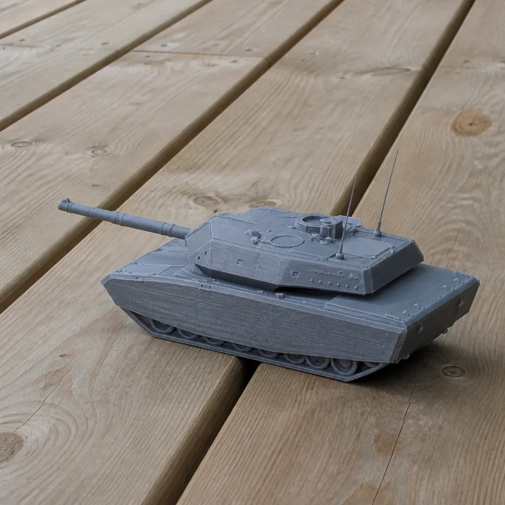Leopard 2AX concept tank 3D Model .c4d .max .obj .3ds .fbx .stl .blend 